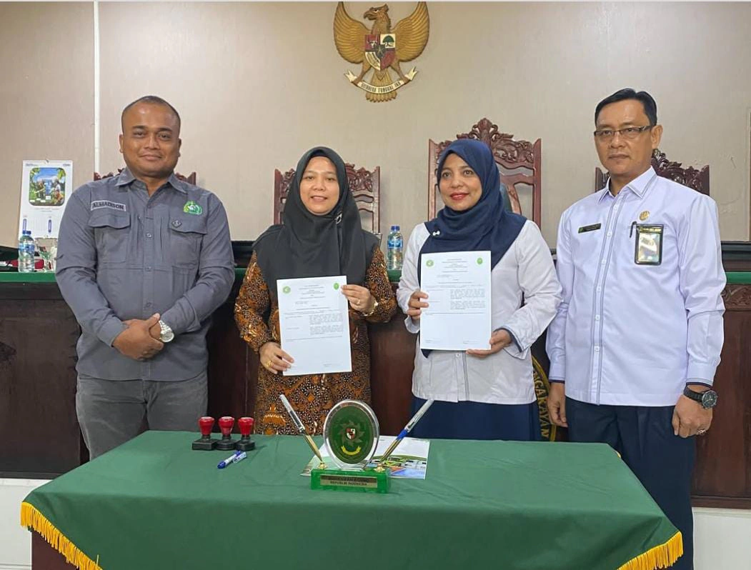 Perkuat Kerja Sama, Fakultas Hukum UPP Jalin MoU dengan Pengadilan Agama Pasir Pengaraian